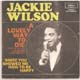 JACKIE WILSON FRENCH PIC SLEEVE, A LOVELY WAY TO DIE
